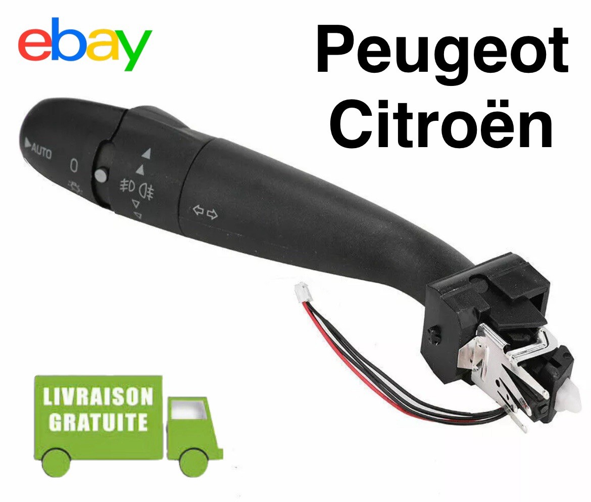 Commodo de phare et clignotant pour Peugeot 206 307 et Partner