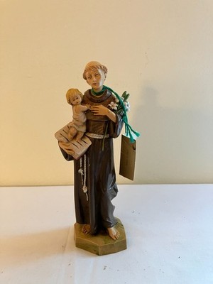  Saint Anthony of Padua Fontanini Depos Italy 1985 w/Tag 