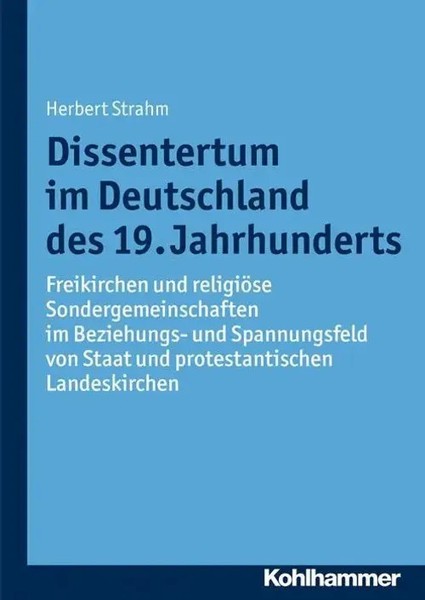 Herbert Strahm | Dissentertum Im Deutschland Des 19.Jahrhunderts | Taschenbuch-image