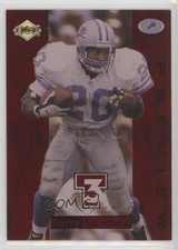 1998 Supreme Season Review Triple Threat (T3) Preview Barry Sanders #8 HOF g0h