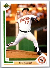 ⚾ 1991 Upper Deck #302 Pete Harnisch Baltimore Orioles