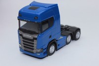 Herpa 307543 Scania Grau Cs 20 Hd 6X2 Zugmaschine 1:87 Neu + Ovp