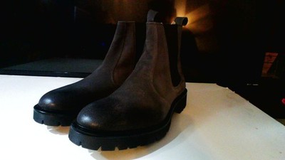 Good Man Mens Modern City Chelsea Boot Size 10 Charcoal Gray Goodman