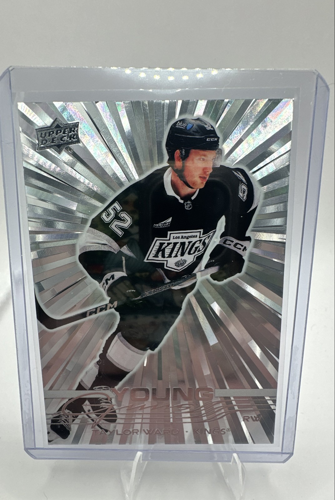 2025-26 Upper Deck Series 2 - Young Guns Taylor Ward #483 Outburst