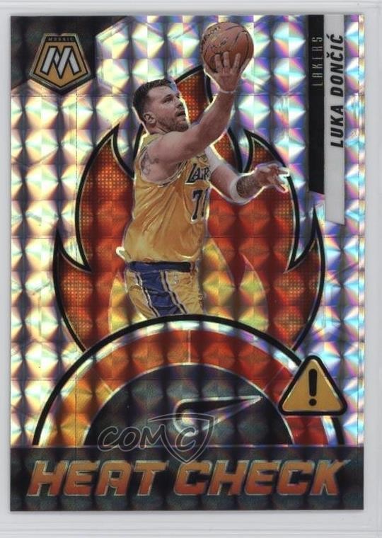 2024-25 Panini Mosaic Heat Check Luka Doncic #10 1l2