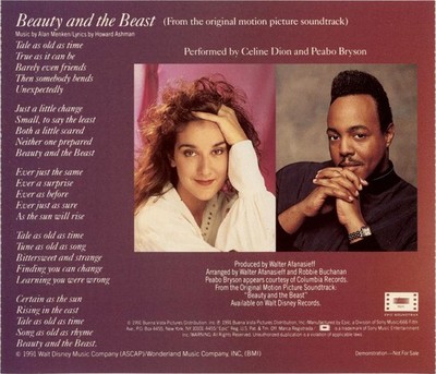 Céline Dion & Peabo Bryson - Beauty And The Beast (Disney Epic