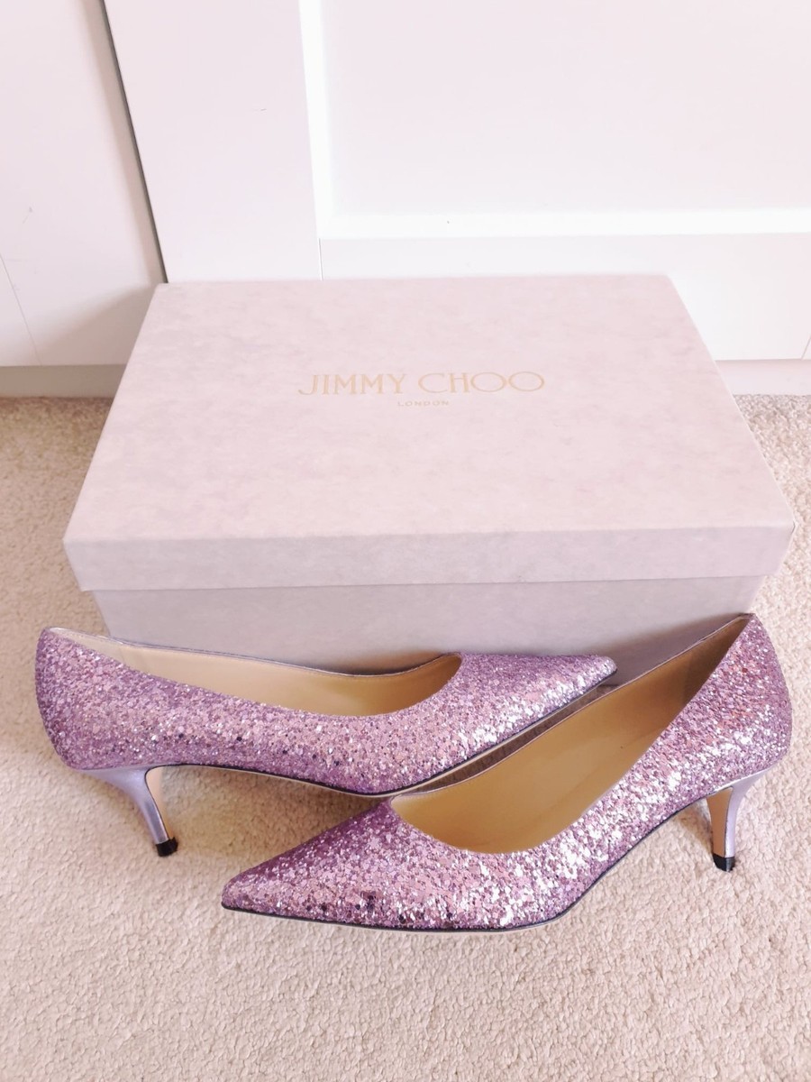 Pink April 12 Jimmy Choo New Jimmy Choo Romy 60 Lilac Coarse
