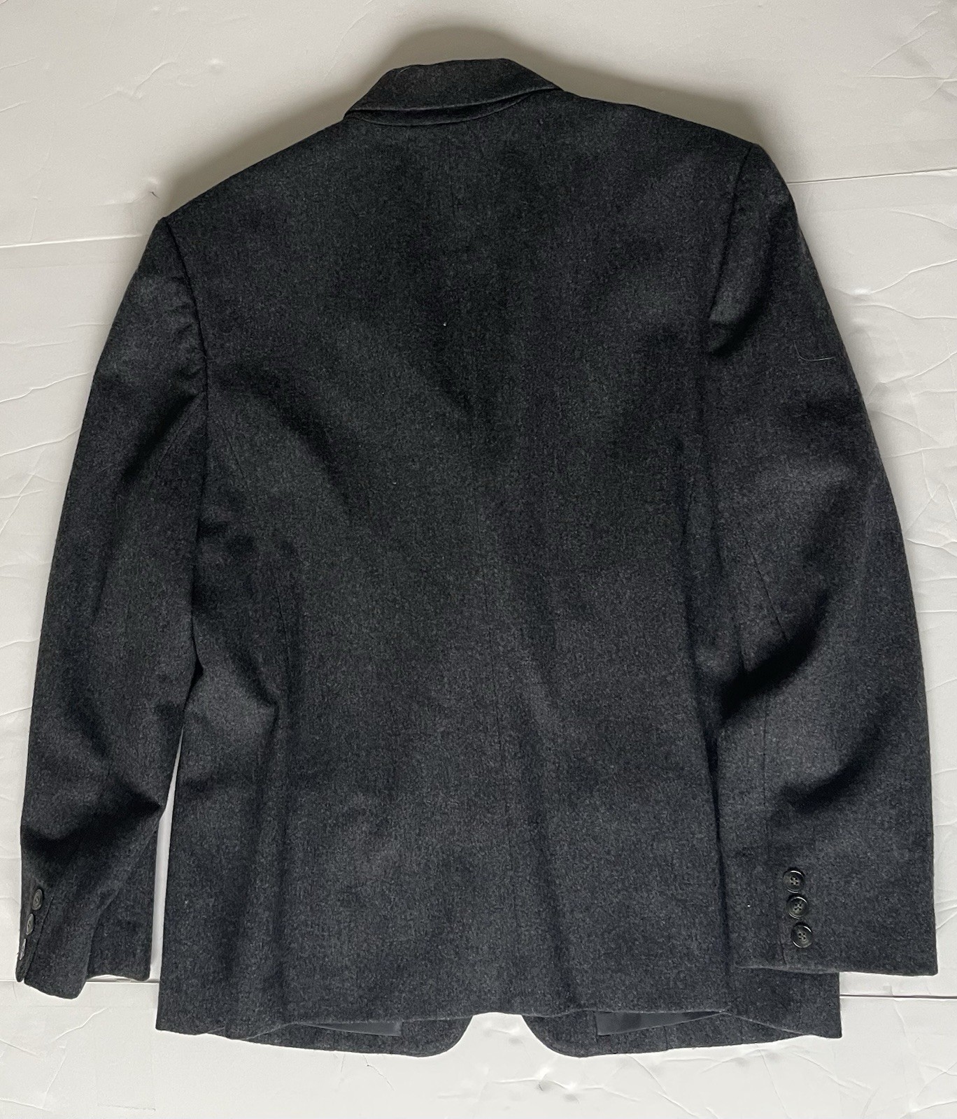 Vtg Pendleton Two button blazer Gray 100% Virgin … - image 2