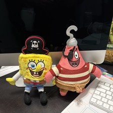 The SpongeBob Movie Search for SquarePants Plush Patrick Toy Lot Bundle 6  NWT