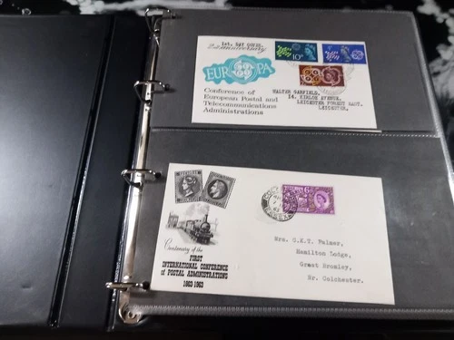 GB First Day Covers (34) 1962-1969 in Malvern Cover Album