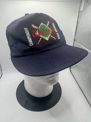 Vintage SC Johnson 1993 Championship Hat Cap Mens Blue Snapback OSFA USA Made