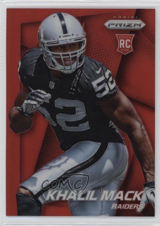2014 Panini Prizm Red Prizm Khalil Mack #218 Rookie RC g2u