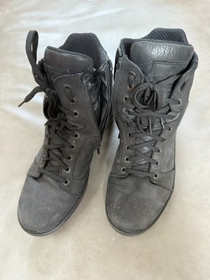 Forma adventure motorcycle boots Drytex Black leather used