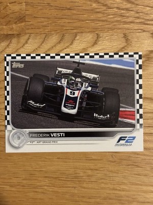 Topps Formula 1 2022 Frederik Vesti Nr.137 F2 Art Grand Prix Checker Parallel