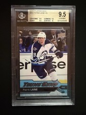 2016-17 Upper Deck #451 Patrik Laine Rookie RC Young Guns BGS 9.5 10 sub