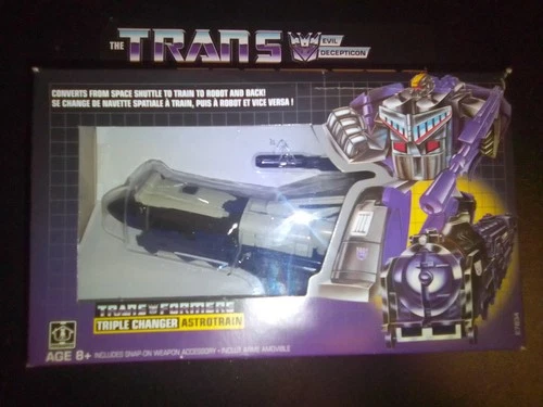 2019 Hasbro Transformers Walmart Exclusive Vintage G1 Reissue Astrotrain New