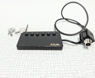 Schaller 3280 Flat Jazz Pick-Up Extra Slim Adjustable Pole Pieces *NOS*