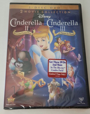 Cinderella II: Dreams Come True / Cinderella III: A Twist In Time (Two-Disc DVD 