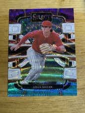 Aidan Miller 2024 Select Concourse Tri-Color Prizms #9 -Phillies