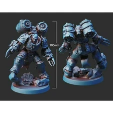 1/18 100mm 3D Print Model Kit Warrior Space Death Unpainted