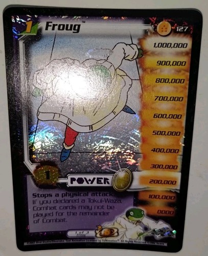 Froug (Level 1) - LV1 Unlimited Edition - Flat Foil World Games Saga Score TCG - Picture 3 of 6