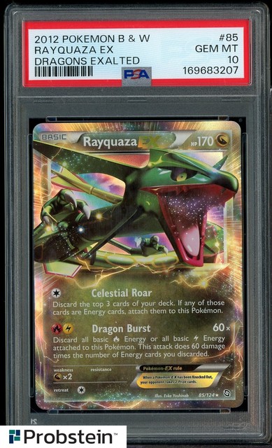Rayquaza EX #85 (Dragons Exalted (2012))