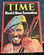 Time Magazine October 27 1975 Bruce Springsteen Rock&rsquo;s New Sensation Newsstand
