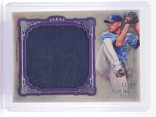 MATT MOORE 2013 TOPPS FIVE STAR JUMBO PATCH PURPLE /20 #FSJR-MM RAYS Q5786