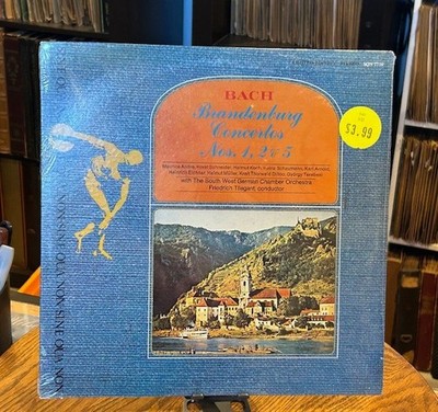 75' lp Bach- SW German Chamber Orch. Brandenburg Concerti 1,2 & 5 PRICE CUT !!