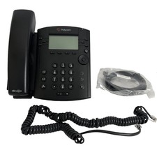 Polycom VVX 311 Corded Business Phone Model 2201-48350-001 NO POWER CORD 
