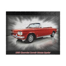 1963 Chevrolet Corvair Monza Spyder Jigsaw Puzzle 1963 Chevrolet Corvair Monza Spyder Jigsaw Puzzle
