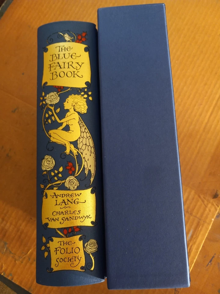 The Blue Fairy Book-Folio Society 2003-4th Printing 2006- Andrew Lang-- Read Foto 2 de 4