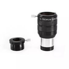 2inch 3X Apo Barlow W/ 2" to 1.25" Compatible for Telescopes Astrophotography