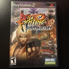 SNK Art of Fighting Anthology (PS2 PlayStation 2) Fighting  NTSC Complete