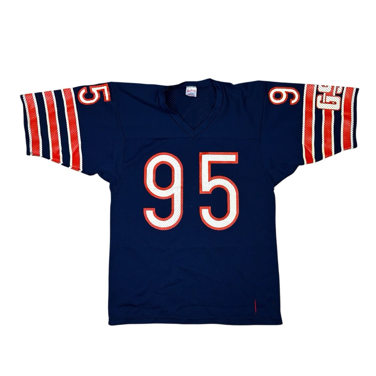 Vintage 80s Rawlings GSH Chicago Bears #95 NFL Jersey Adult Sz