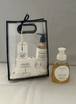 Body Care Soap &  Body Wash Bundle Gift Set + Bonus Hand Wash Fiercely Feminine