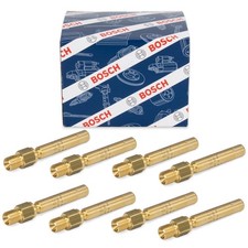 8x BOSCH 0437502054 Einspritzventil für MERCEDES W126 C126 M116 M117 0000785823
