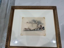 Thomas Kinkade Grain Silos