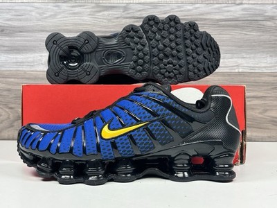 Nike Men's Shox TL ''Black Lyon Blue Varsity Maize'' | Size 10.5 IB7670 001 No Lid