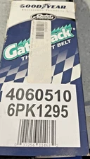 NEW 4060510 Serpentine Belt-Continental Elite / Goodyear Gatorback Belt