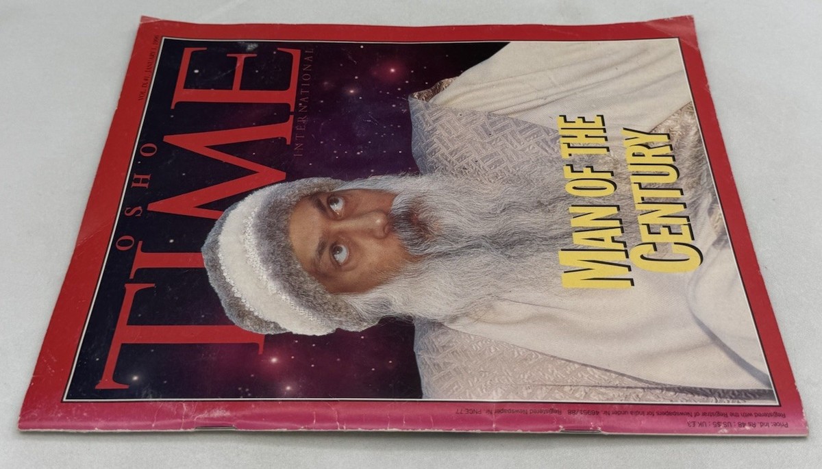 OSHO TIMES Monthly Journal Magazine “Man Of The Century” Vol IX #1
