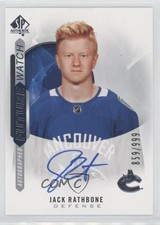 2020-21 SP Authentic Auto Future Watch 859/999 Jack Rathbone #225 Auto 15ok