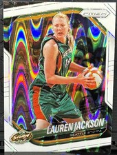 2025 Panini Prizm WNBA #91 Lauren Jackson White Seismic - Seattle Storm