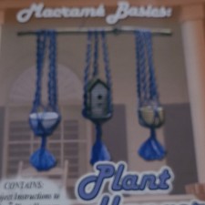 Macrame Basics Plant Hangers Pattern Instructional Booklet Easy MPN 2011