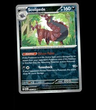Scolipede - 056/086 - Black Bolt - Reverse Holo Near Mint Pokemon Card TCG