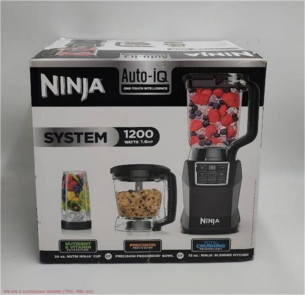 Ninja Kitchen System with Auto IQ Boost and 7-Speed Blender - SEE DETAILS