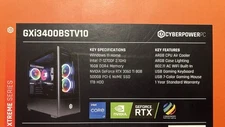 CyberPowerPC Gamer Xtreme 1TB 500GB SSD, Intel Core i7-12700F 16GB RAM Geo 3060