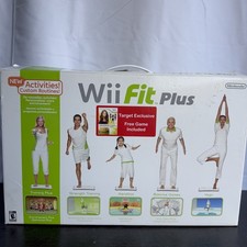 Wii Fit Plus Balance Board W/2 Games Target Exclusive Nintendo Brand New 