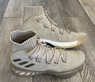ADIDAS 2017 Crazy Explosive Prime Knit Trace Khaki Basketball Shoes Mens US 7.5