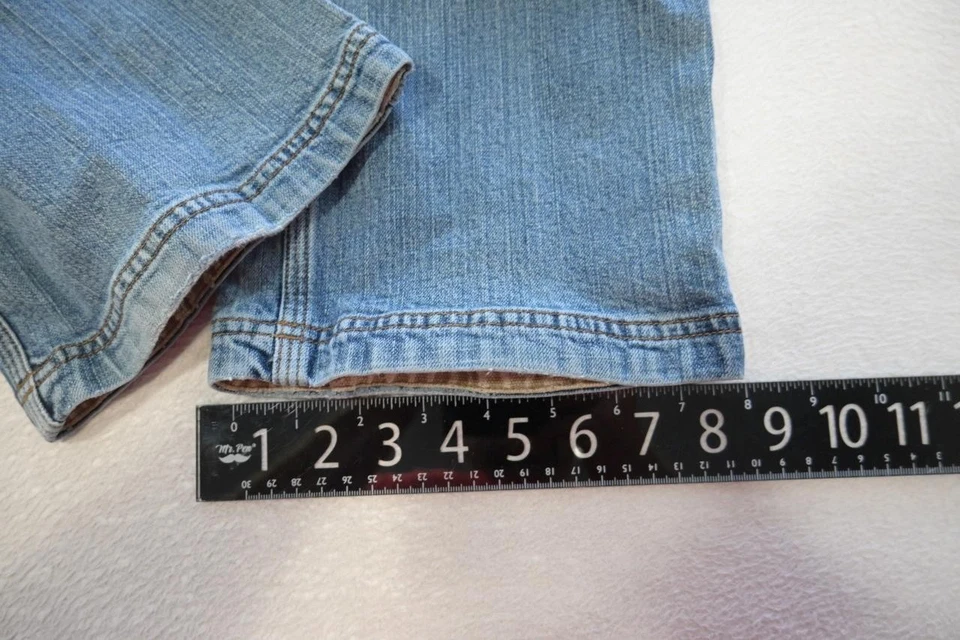 Pantalones de mezclilla de trabajo Duluth Trading Co. flexibles para salón de baile elásticos relajados para hombre 34 x 32 Foto 4 de 4